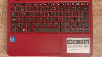 Notebook Acer Aspire 1 (A111-31-C82A) 11,6" červený - 4