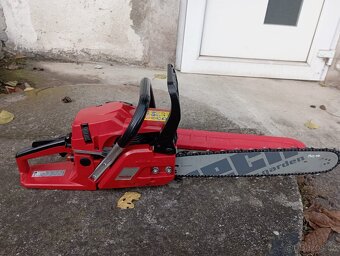 HECHT 50 benzínová pila jako nová - 4