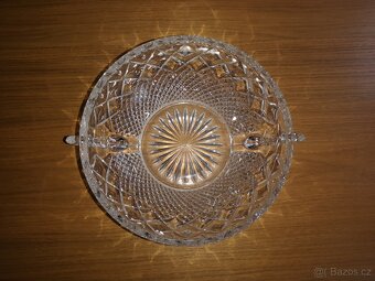 Skleněná mísa - broušená - 1 - 4