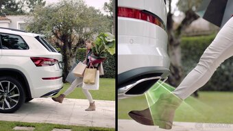 řidící jednotka otváraní kufru virtuál pedál VW škoda 3G0 - 4