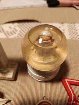 Mix vánočních ozdob a dekorací (dřevo, textil, vintage) - 4