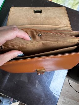 Retro kožená kabelka - 4