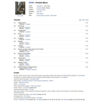 čs. retro MC kaz. POŘÁDNÝ BLUES - 4