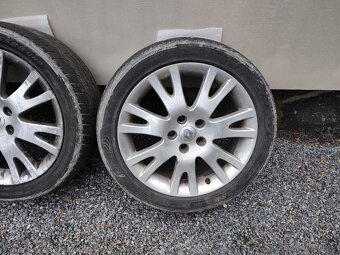 17" disky 5x108 + letní pneu - 4