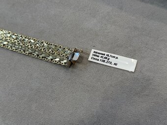 Zlatý náramek (585/1000), 41,68g - 4