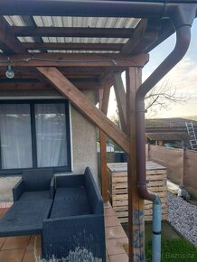 Dřevěná pergola, přístřešek - 4
