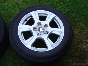 4X LETNÍ HLINÍKOVÁ KOLA ŠKODA OCTAVIA III,II 205/55 R16.TOP - 4