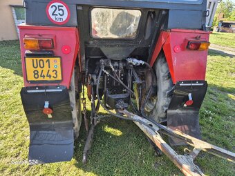 Zetor 7245 s čelním nakladačem a vlekem 7t - 4