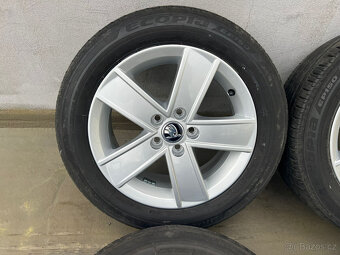 185/60R15 nová alu kola škoda rapid fabia III 6x15 5x100 - 4