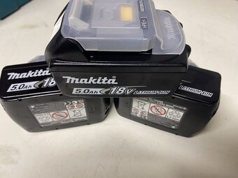 3 kusy nových AKu baterií Makita BL1850B 18V 5Ah - 4
