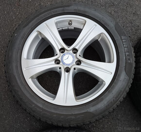 Použité Alu disky + zimní pneu MB W213 5x112r17 - 4