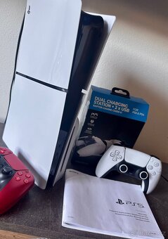 Sony PS5 Slim s mechanikou, záruka, dva ovladače - 4