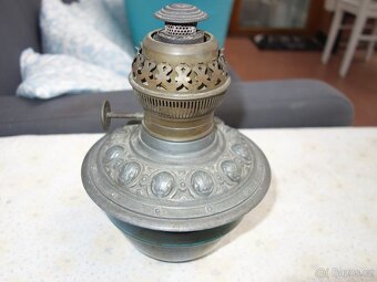 Petrolejová lampa, kulatý knot - 4