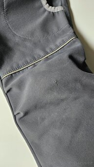 Zateplené softshellové kalhoty - vel.98 - 4