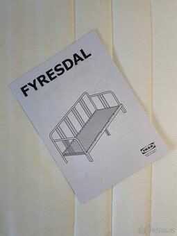 Rozkládací postel FYRESDAL s matrací MORGEDAL (IKEA) - 4