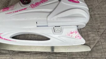 Prodám dětské dívčí zimní brusle stavitelné 33-36 - 4