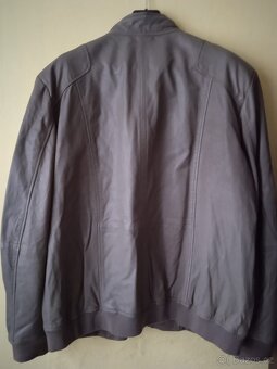 Pánská kožená bunda, velikost 58 - 4