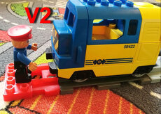 Duplo vlak, kolej - zarážedlo, různé druhy - 4