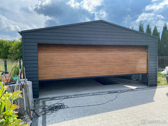 Garáž plechová 6x6 - 4