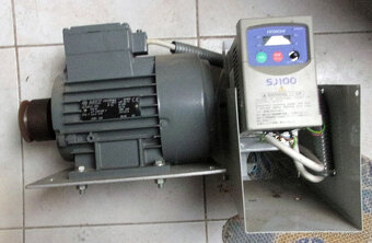 Patkový elektromotor 550W s frekvenčním měničem - 4