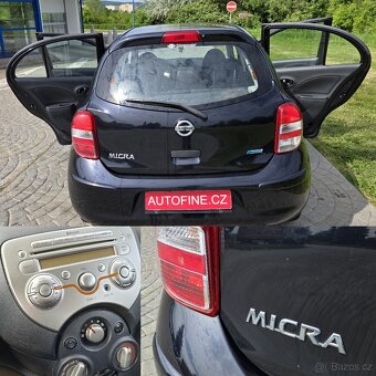 NISSAN MICRA 1,2 16v PURE DRIVE 2013  147 tis.km REZERVACE - 4