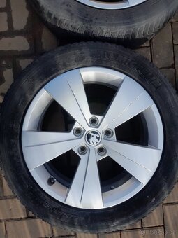 Alu hliníková kola Škoda Superb 3V 6,5 x17 ET 41 3V0601025A - 4