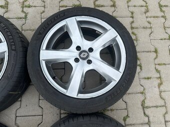 4x al kola 4x100 + pneu letní 225/45 R17 - 4