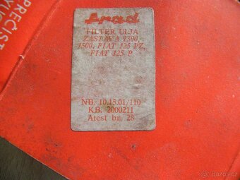Olejový filtr na FIAT 125 - P - 4