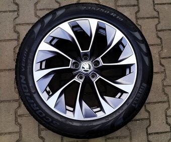 Alu kola originál Škoda Kodiaq 5x112 R19 Aronia - 4