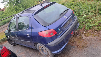 náhradní díly Peugeot 206 cc 2,0i - 100kw + 1,4i 55kw - 4
