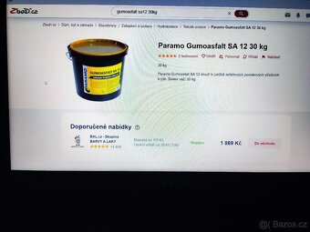 Gumoasfalt SA12 černý 30kg - 4