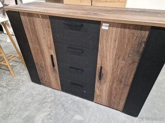 Komoda Nová Lamino 40x132 výška 95 cm - 4