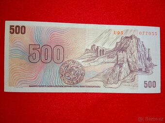 Československé bankovky 13 ks + 2 ks - celkem 15 ks - 4