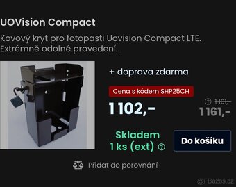 Fotopast Uovision Compact 4G LTE + box - 4