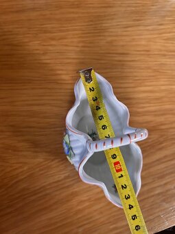 starožitný porcelánový košíček Made in GDR - 4