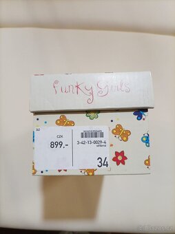 Dívčí společenské boty 34 - 4