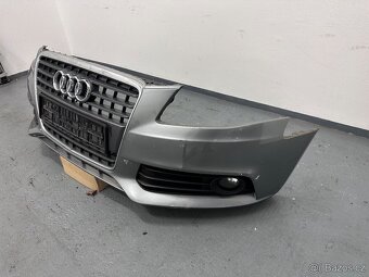 Audi A4 B8 přední nárazník a světla, chladiče barva LY7G - 4