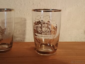Retro skleničky mix 1 - 4