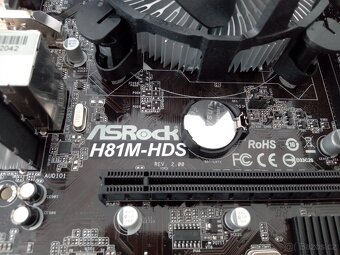 ASRock H81M-HDS - Core i3-4170, 8GB RAM - 4