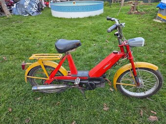 Babetta 207/206 s kartičkou, vzácná neodpružená, funkční 2. - 4