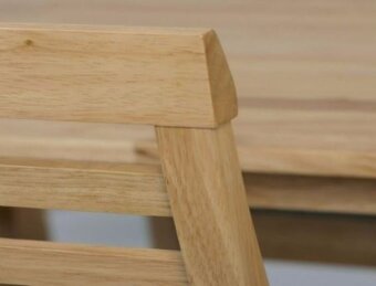 AUT-4000 jídelní set - stůl a čtyři židle v dubovém moření - 4