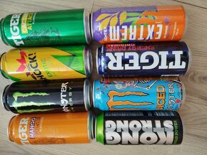 PRODÁM 3 PYTLE PLECHOVEK OD ENERGY DRINKŮ - 4