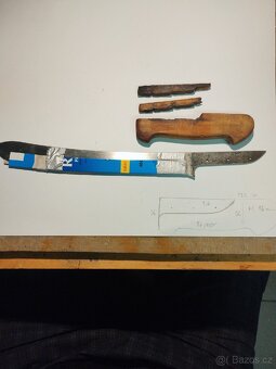 Kuchyňský nůž Tejnor restaurovaný - 4