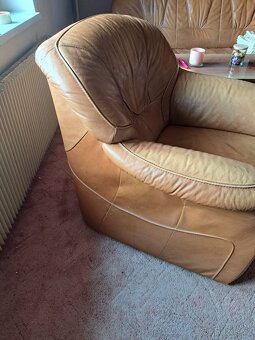 Prodám koženou sedací soupravu - 4