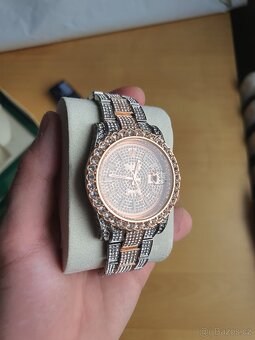 Rolex Datejust Bicolor Iced Out – Full Set - 4