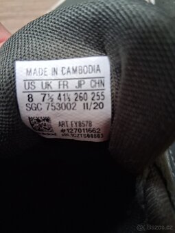 Boty Adidas, khaki zelena - 4