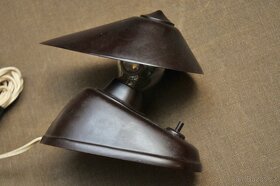 Lampa na noční stolek Prso - bakelit ČSSR - 4