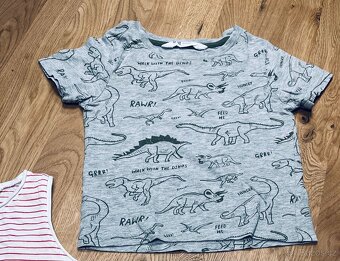 Set tricek H&M a Lindex - velikost 86 a 92 - 4