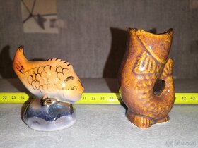 Miniatury 1-ryby, ryba, soška, kapr, štamprle - 4