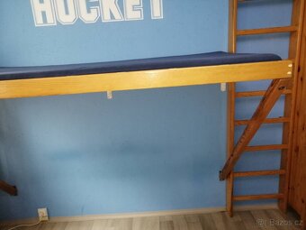 Sklopná dětská postel o rozměru 195/90cm na zeď - 4